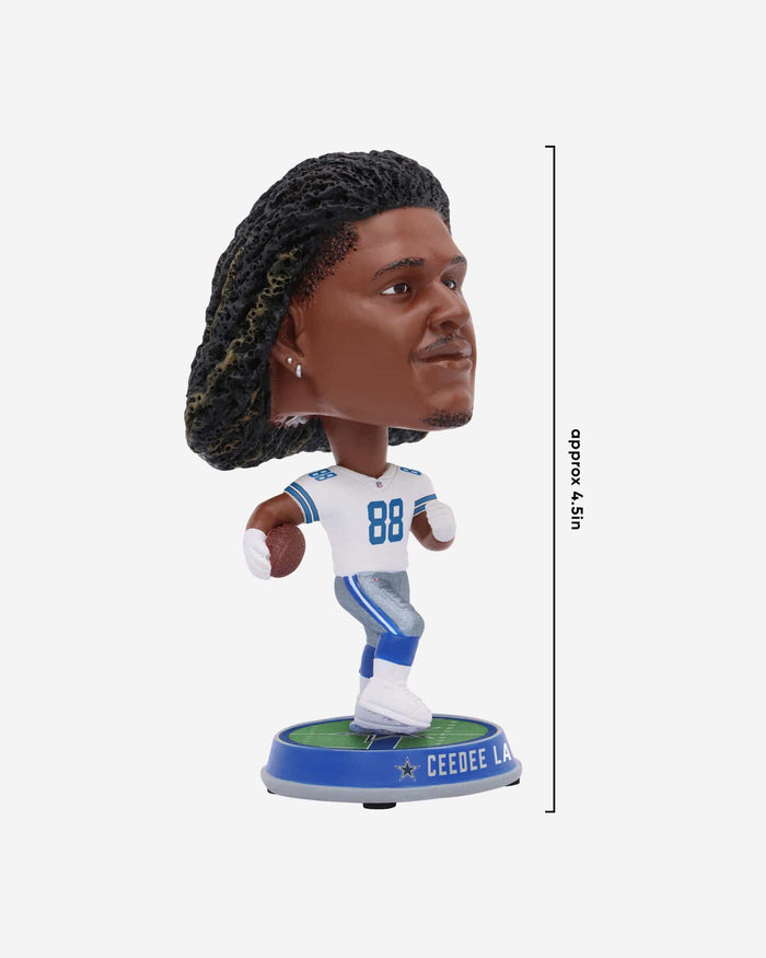 CeeDee Lamb Dallas Cowboys Field Stripe Mini Bighead Bobblehead FOCO - FOCO.com