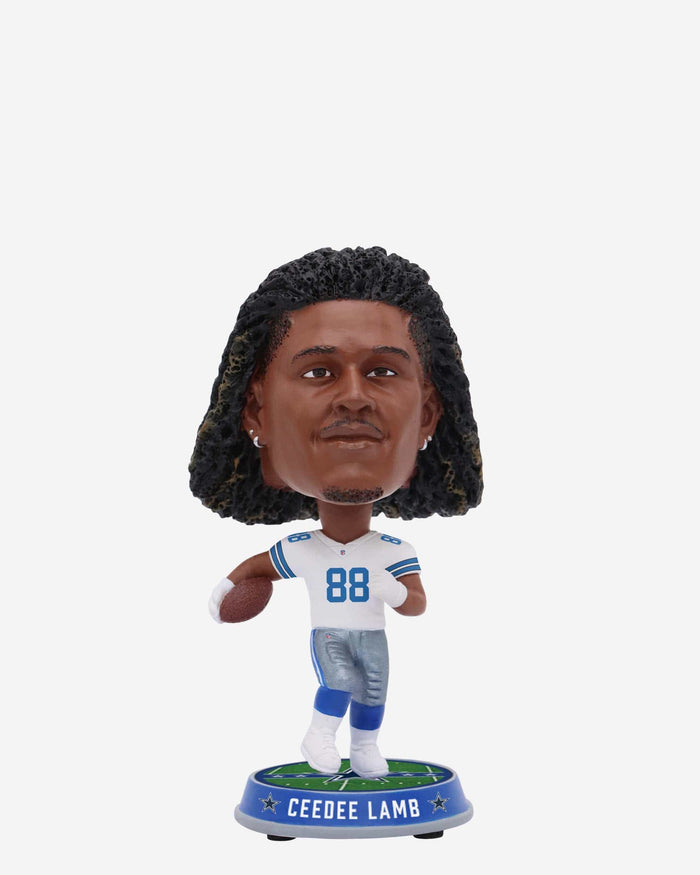 CeeDee Lamb Dallas Cowboys Field Stripe Mini Bighead Bobblehead FOCO - FOCO.com