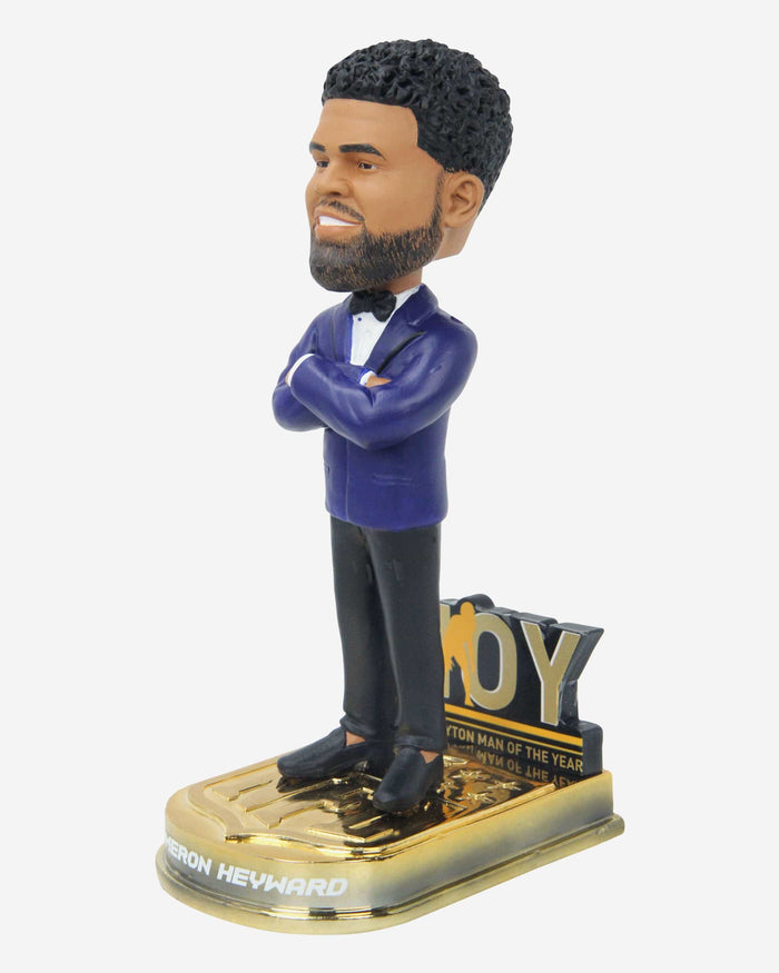Cameron Heyward Pittsburgh Steelers 2023 NFL Man of the Year Bobblehead FOCO - FOCO.com