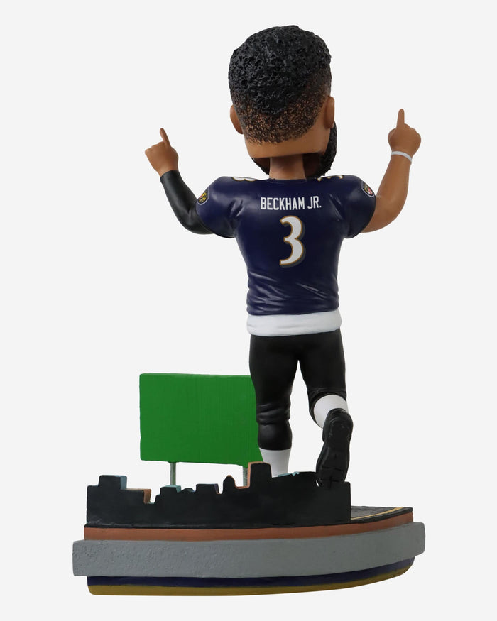 Odell Beckham Jr Baltimore Ravens Next Stop Bobblehead FOCO - FOCO.com