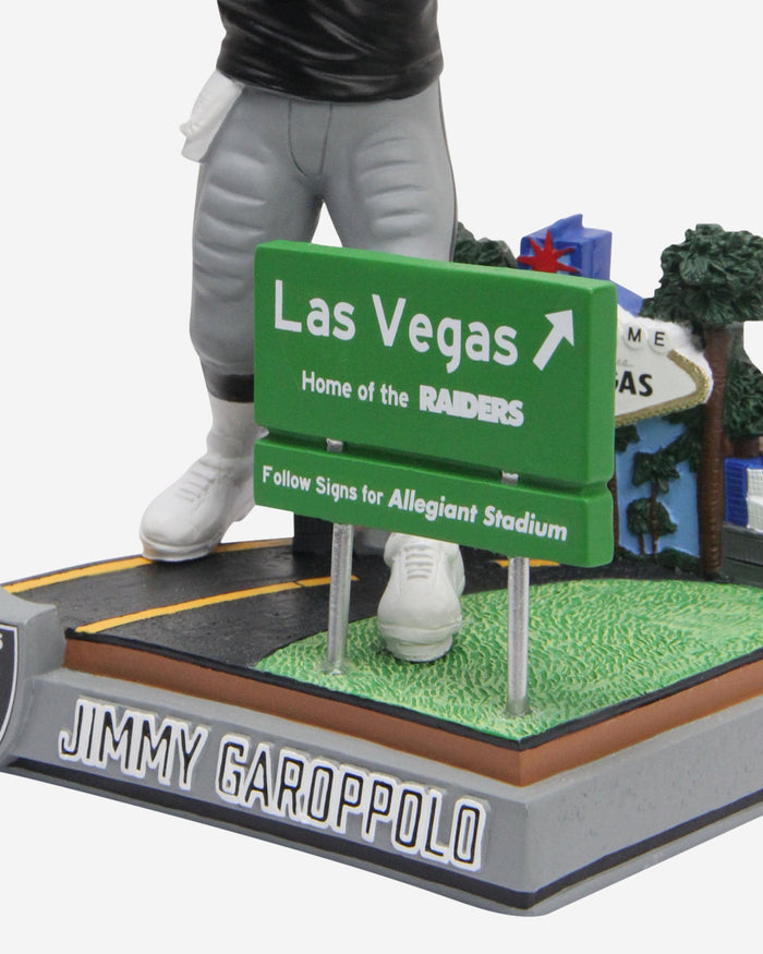 Jimmy Garoppolo Las Vegas Raiders Next Stop Bobblehead FOCO - FOCO.com