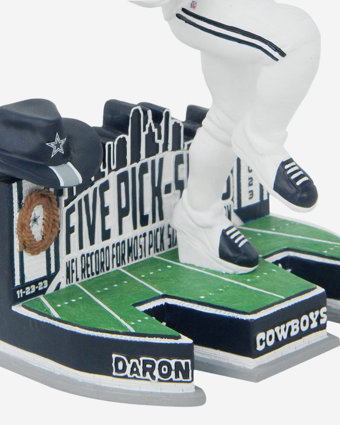 DaRon Bland Dallas Cowboys Pick 6 Record Bobblehead FOCO - FOCO.com