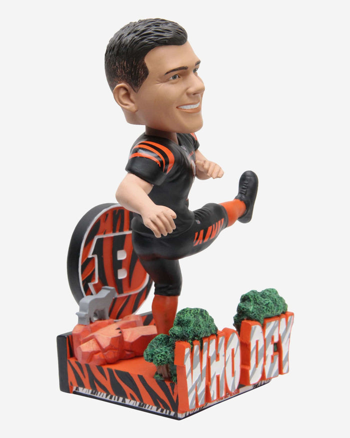 Evan McPherson Cincinnati Bengals Who Dey Bobblehead FOCO - FOCO.com