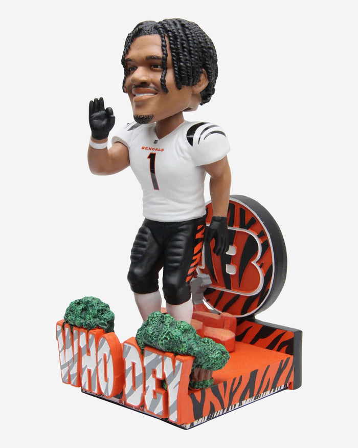 Ja'Marr Chase Cincinnati Bengals Who Dey Bobblehead FOCO - FOCO.com