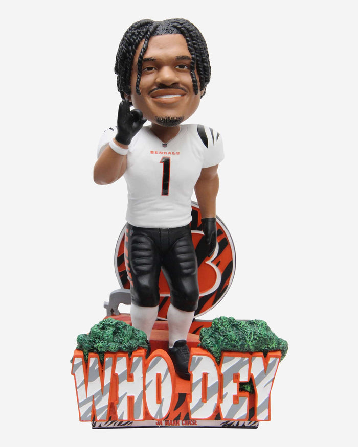 Ja'Marr Chase Cincinnati Bengals Who Dey Bobblehead FOCO - FOCO.com