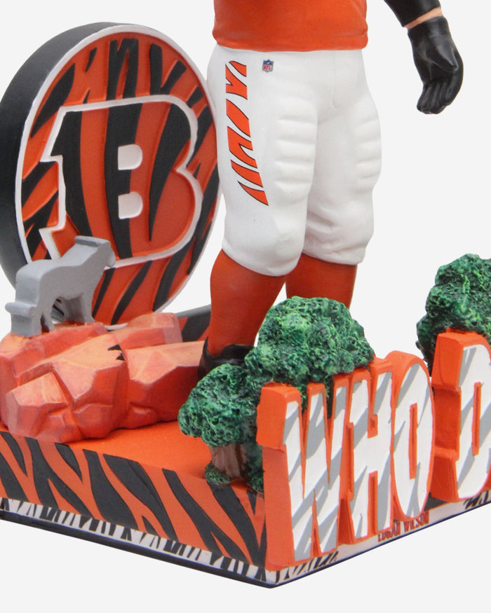 Logan Wilson Cincinnati Bengals Who Dey Bobblehead FOCO - FOCO.com