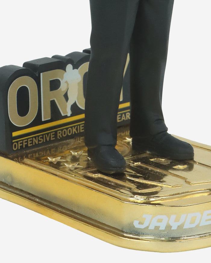 Jayden Daniels Washington Commanders 2024 NFL Offensive Rookie of the Year Bobblehead FOCO - FOCO.com