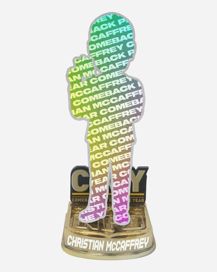 Christian McCaffrey San Francisco 49ers 2025 NFL Comeback Player of the Year Bobblehead FOCO - FOCO.com