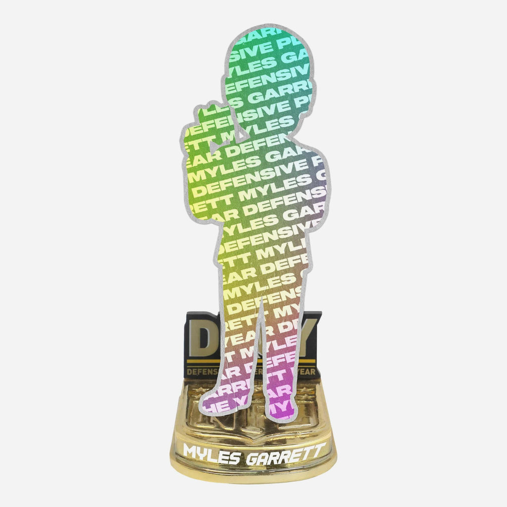 Myles Garrett Cleveland Browns 2025 NFL Defensive Player of the Year Bobblehead FOCO - FOCO.com