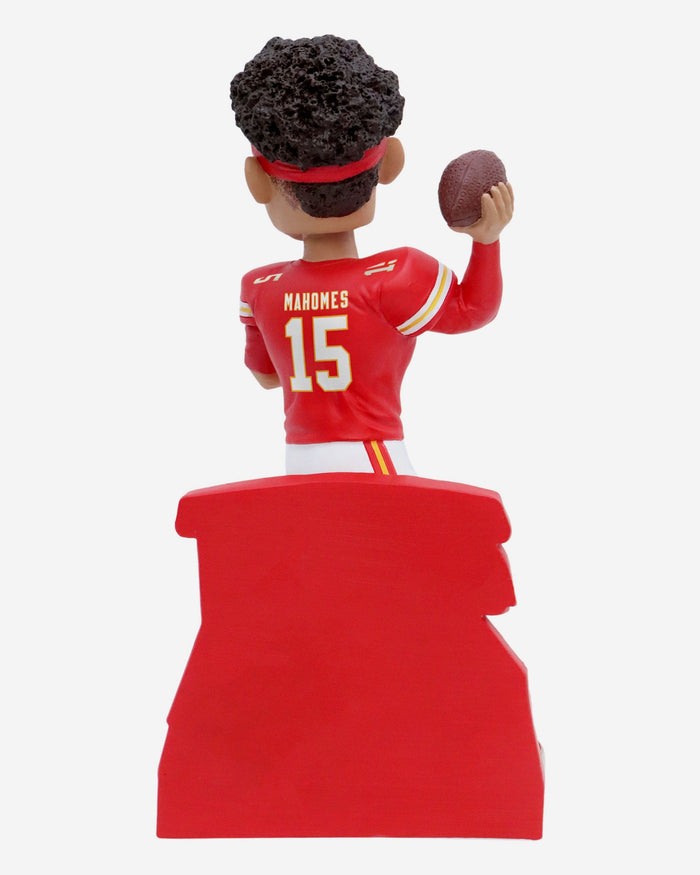 Patrick Mahomes Kansas City Chiefs 25,000 Passing Yards Milestone Bobblehead FOCO - FOCO.com