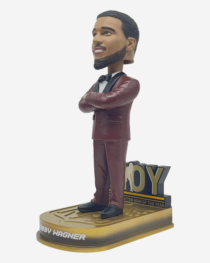 Bobby Wagner Washington Commanders 2025 NFL Man of the Year Bobblehead FOCO - FOCO.com