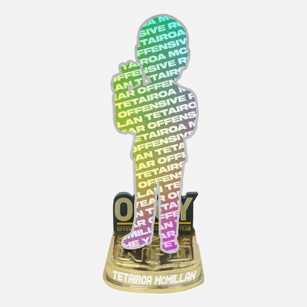 Tetairoa McMillan Washington Commanders 2025 NFL Offensive Rookie Of The Year Bobblehead FOCO - FOCO.com