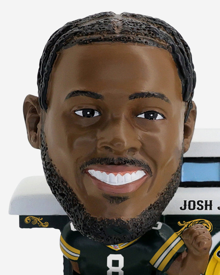 Josh Jacobs Green Bay Packers Express Train Bobblehead FOCO - FOCO.com