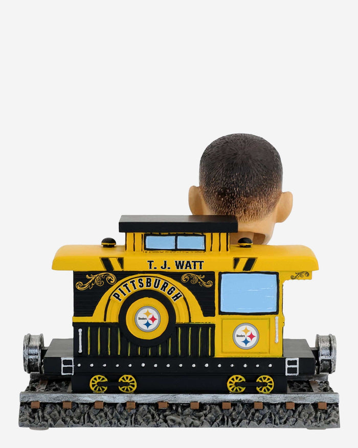 TJ Watt Pittsburgh Steelers Express Train Bobblehead FOCO - FOCO.com