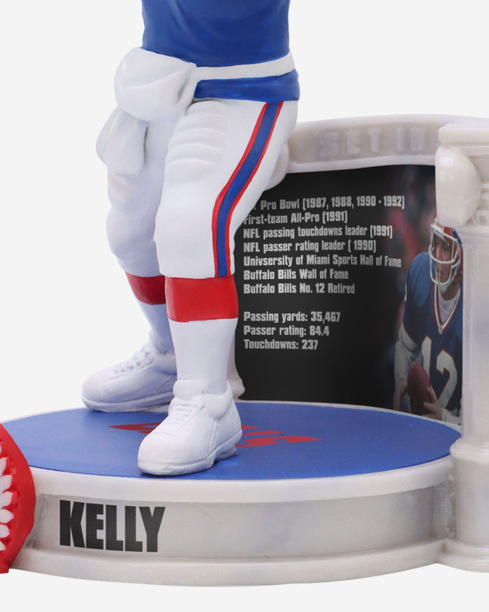 Jim Kelly Buffalo Bills Career Retrospective Bobblehead FOCO - FOCO.com