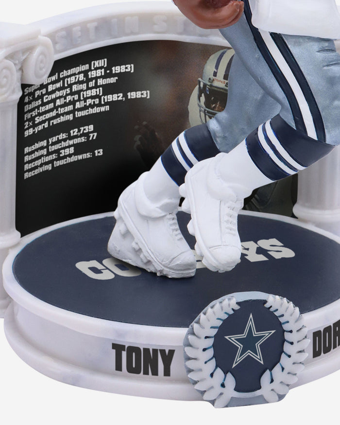 Tony Dorsett Dallas Cowboys Career Retrospective Bobblehead FOCO - FOCO.com
