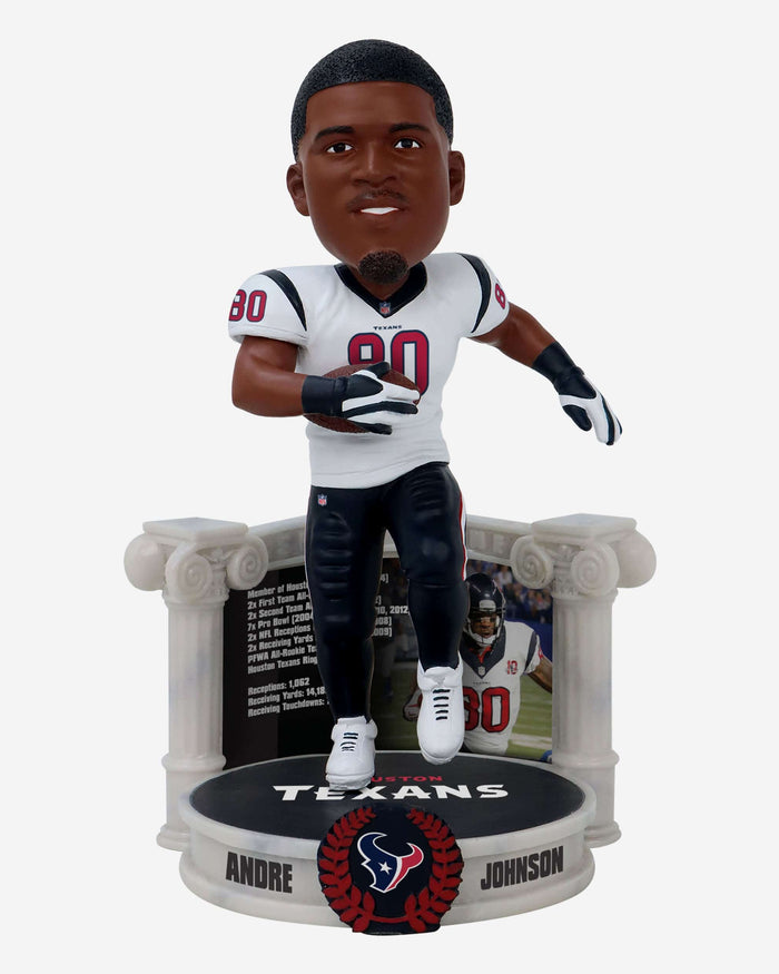 Andre Johnson Houston Texans Career Retrospective Bobblehead FOCO - FOCO.com