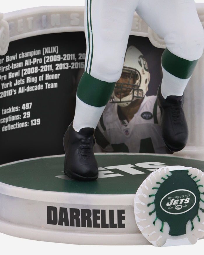 Darrelle Revis New York Jets Career Retrospective Bobblehead FOCO - FOCO.com