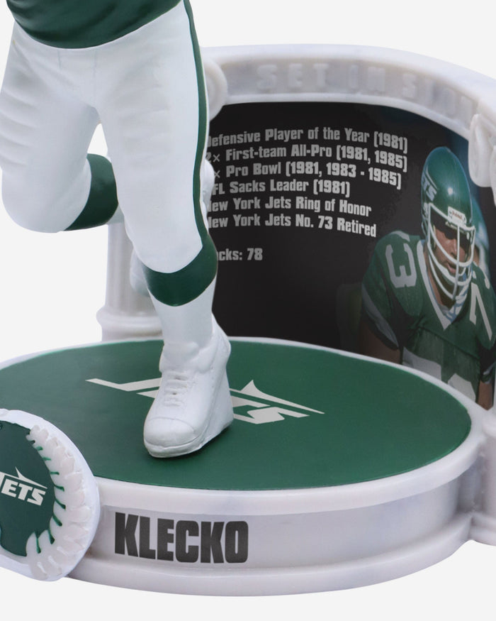 Joe Klecko New York Jets Career Retrospective Bobblehead FOCO - FOCO.com