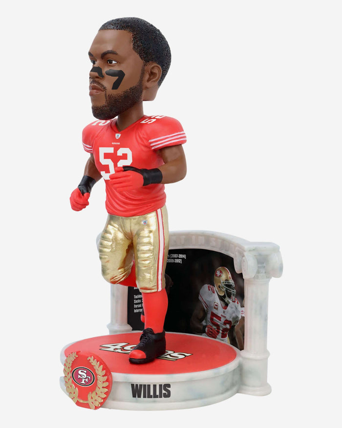 Patrick Willis San Francisco 49ers Career Retrospective Bobblehead FOCO - FOCO.com