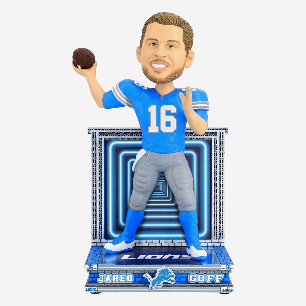 Jared Goff Detroit Lions Motor City Momentum Bobblehead FOCO - FOCO.com