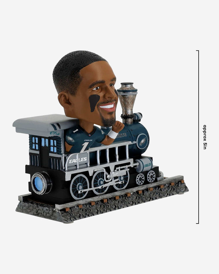 Jalen Hurts Philadelphia Eagles Express Train Bobblehead FOCO - FOCO.com