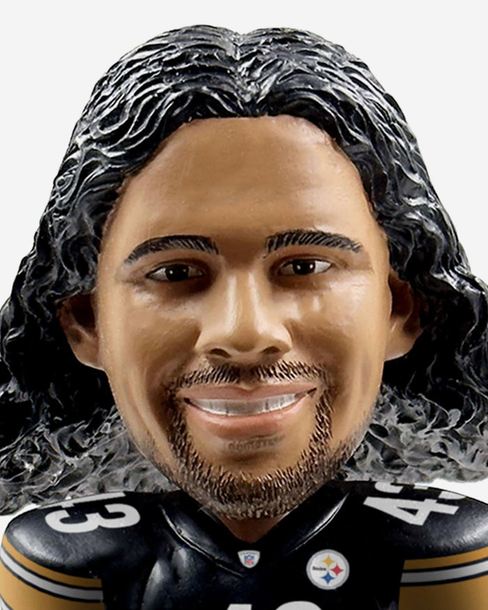 Troy Polamalu Pittsburgh Steelers Magnetic Stadium Base Bobblehead FOCO - FOCO.com