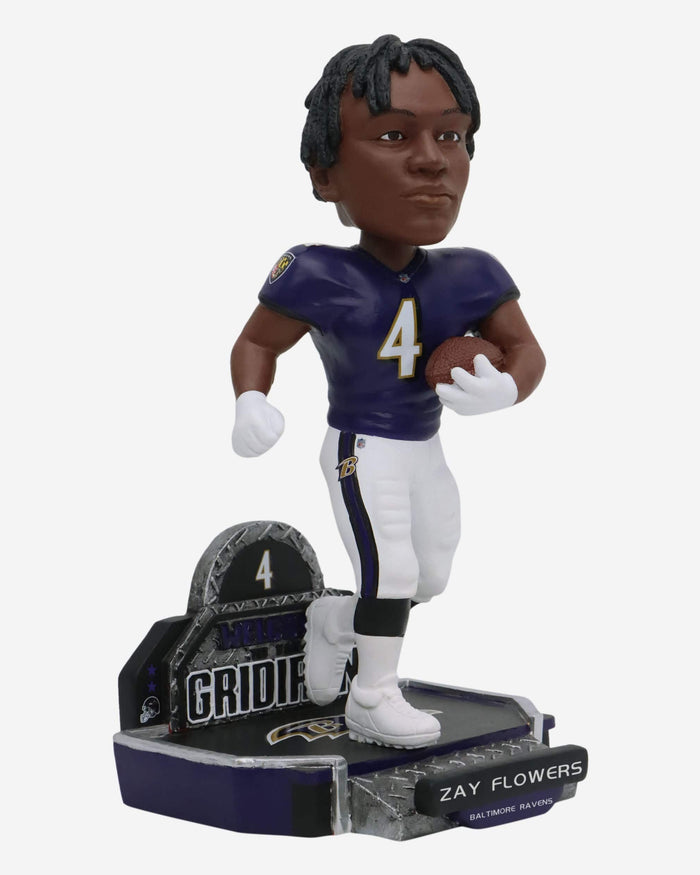 Zay Flowers Baltimore Ravens NFL 2023 Rookie Series Bobblehead FOCO - FOCO.com