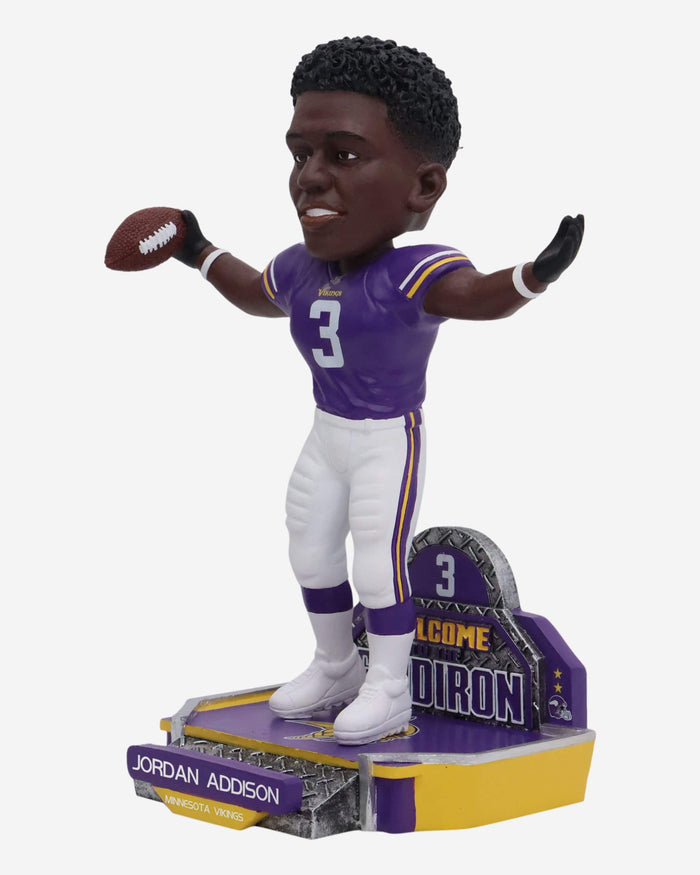 Jordan Addison Minnesota Vikings NFL 2023 Rookie Series Bobblehead FOCO - FOCO.com