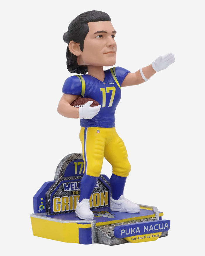 Puka Nacua Los Angeles Rams NFL 2023 Rookie Series Bobblehead FOCO - FOCO.com