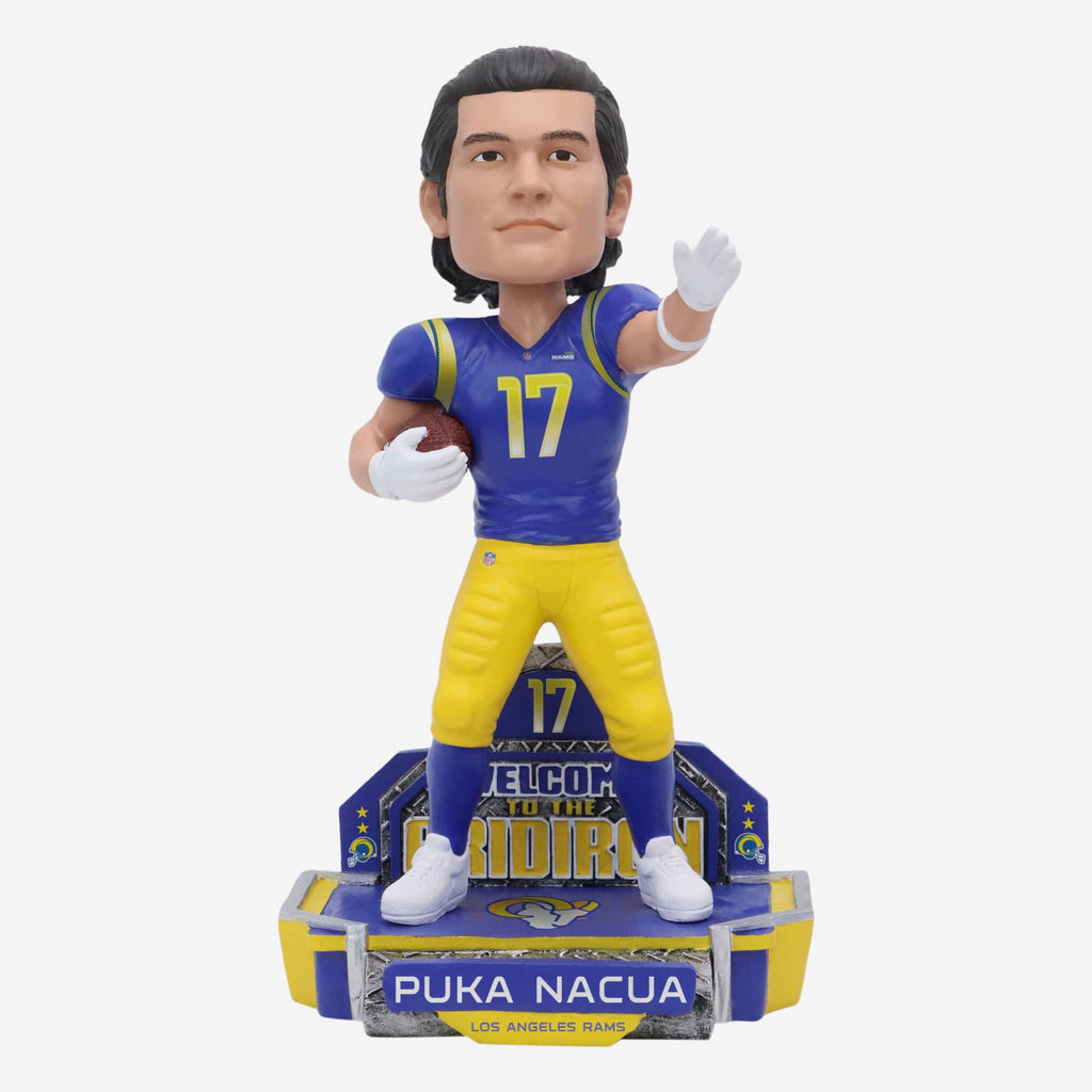 Puka Nacua Los Angeles Rams NFL 2023 Rookie Series Bobblehead FOCO - FOCO.com