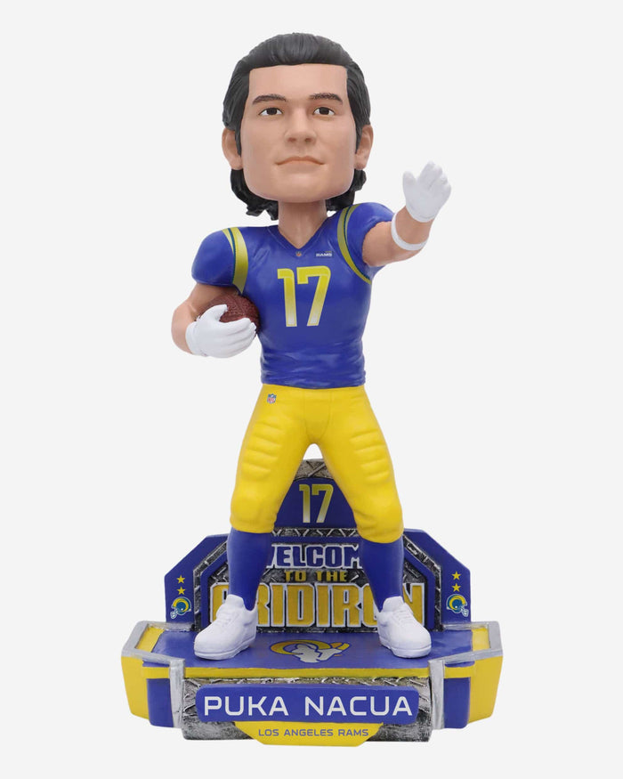 Puka Nacua Los Angeles Rams NFL 2023 Rookie Series Bobblehead FOCO - FOCO.com