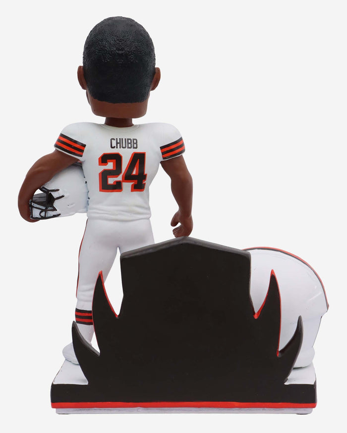 Nick Chubb Cleveland Browns 2023 Alternate Helmet Bobblehead FOCO - FOCO.com