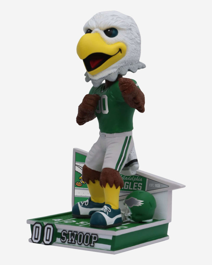 Swoop Philadelphia Eagles Kelly Green Uniform Mascot Bobblehead FOCO - FOCO.com
