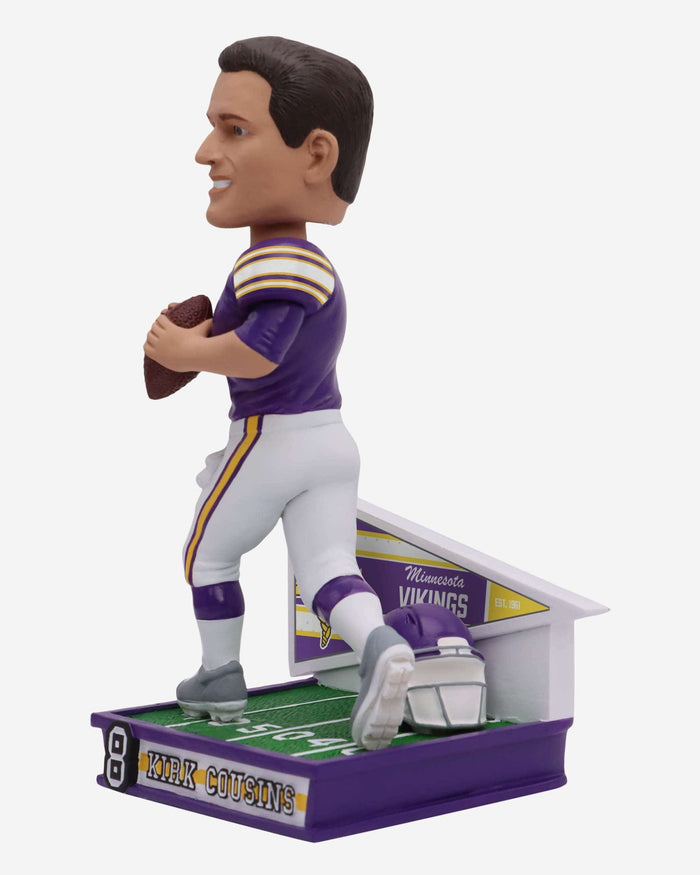 Kirk Cousins Minnesota Vikings Retro Uniform Bobblehead FOCO - FOCO.com