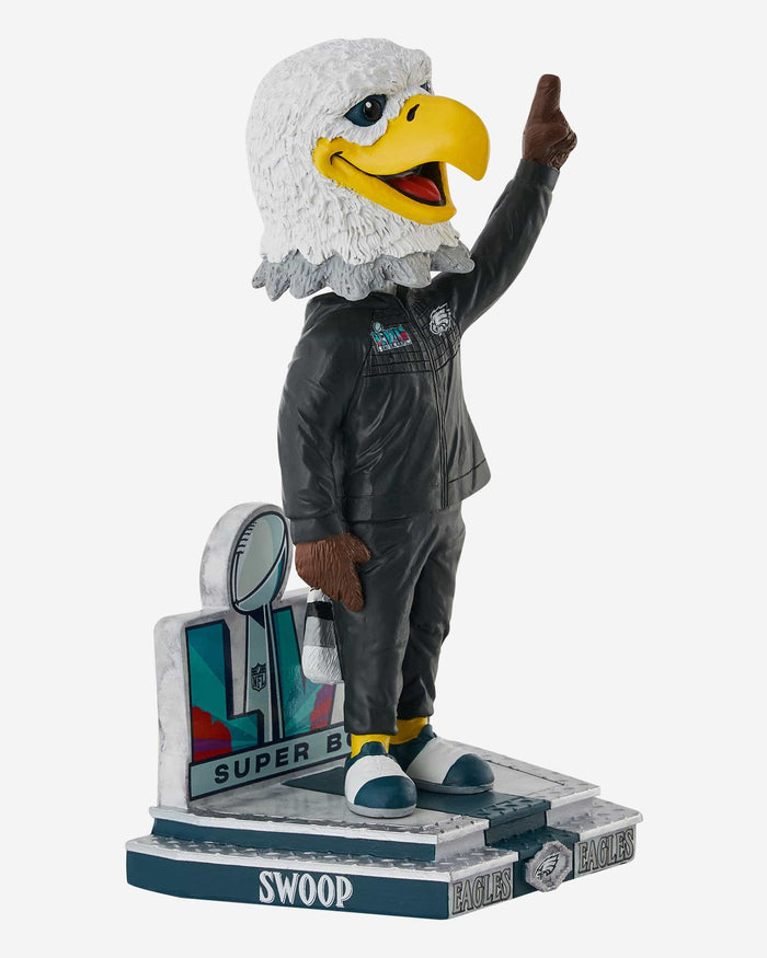 Swoop Philadelphia Eagles Super Bowl LVII Outfit Mascot Bobblehead FOCO - FOCO.com