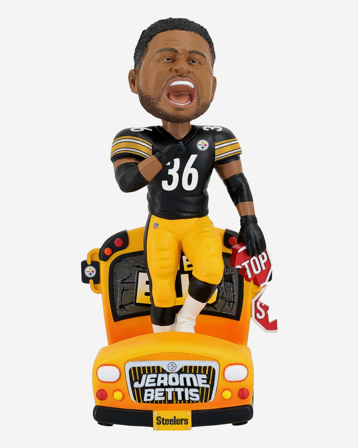 Jerome Bettis Pittsburgh Steelers Nickname Bobblehead FOCO - FOCO.com