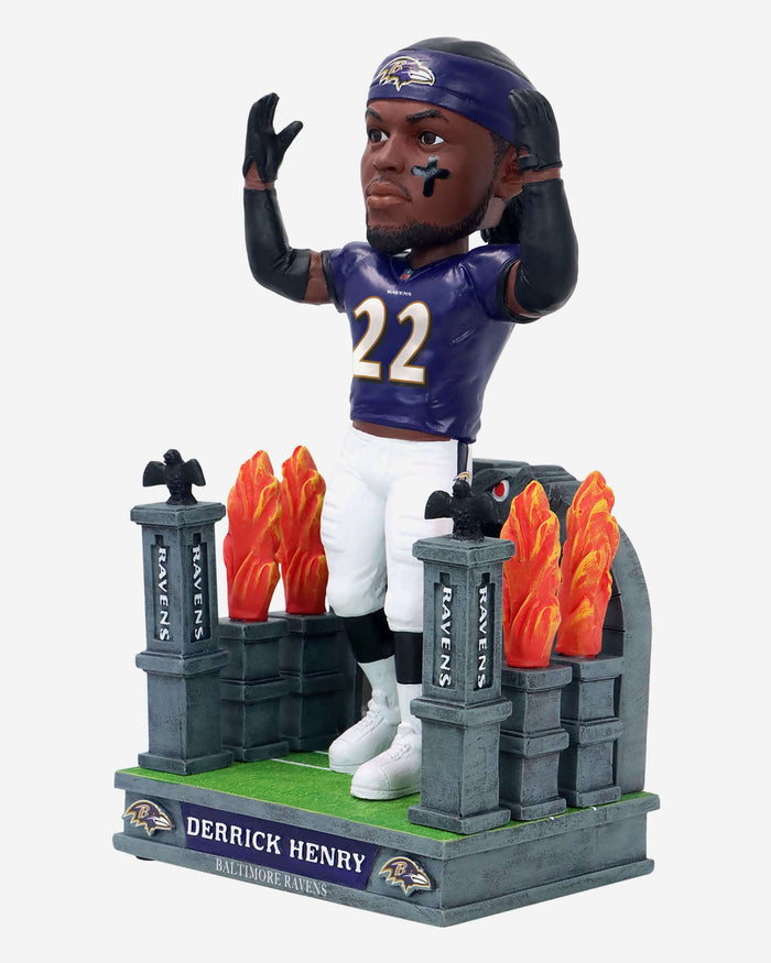 Derrick Henry Baltimore Ravens Tunnel Entrance Bobblehead FOCO - FOCO.com