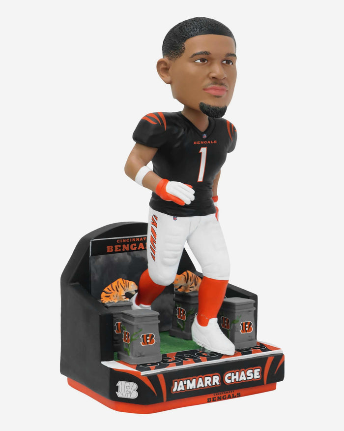 Ja'Marr Chase Cincinnati Bengals Tunnel Entrance Bobblehead FOCO - FOCO.com
