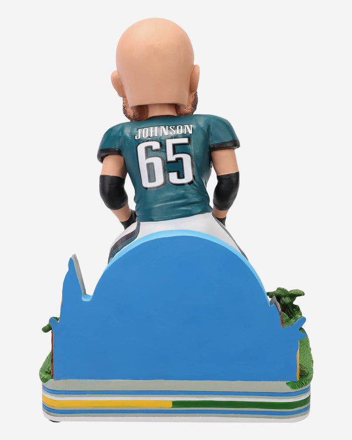 Lane Johnson Philadelphia Eagles 2024 International Game Bobblehead FOCO - FOCO.com