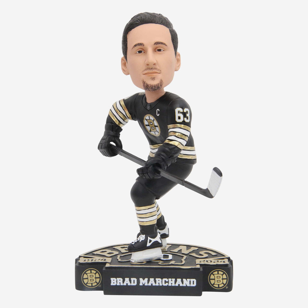 Brad Marchand Boston Bruins 100th Anniversary Bobblehead FOCO - FOCO.com