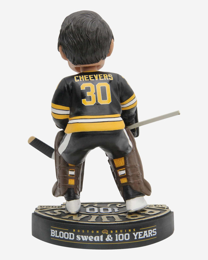 Gerry Cheevers Boston Bruins 100th Anniversary Bobblehead FOCO - FOCO.com