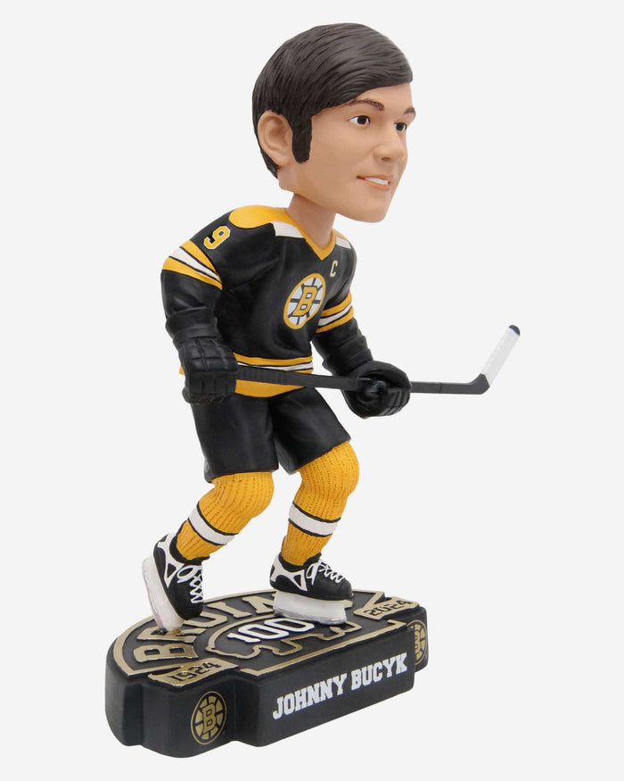 Johnny Bucyk Boston Bruins 100th Anniversary Bobblehead FOCO - FOCO.com