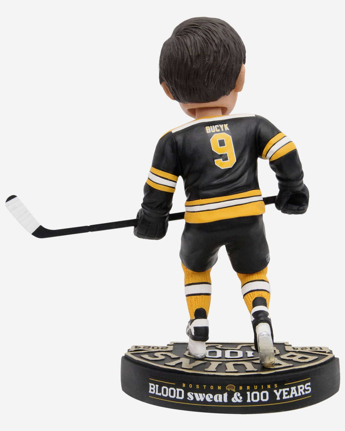 Johnny Bucyk Boston Bruins 100th Anniversary Bobblehead FOCO - FOCO.com