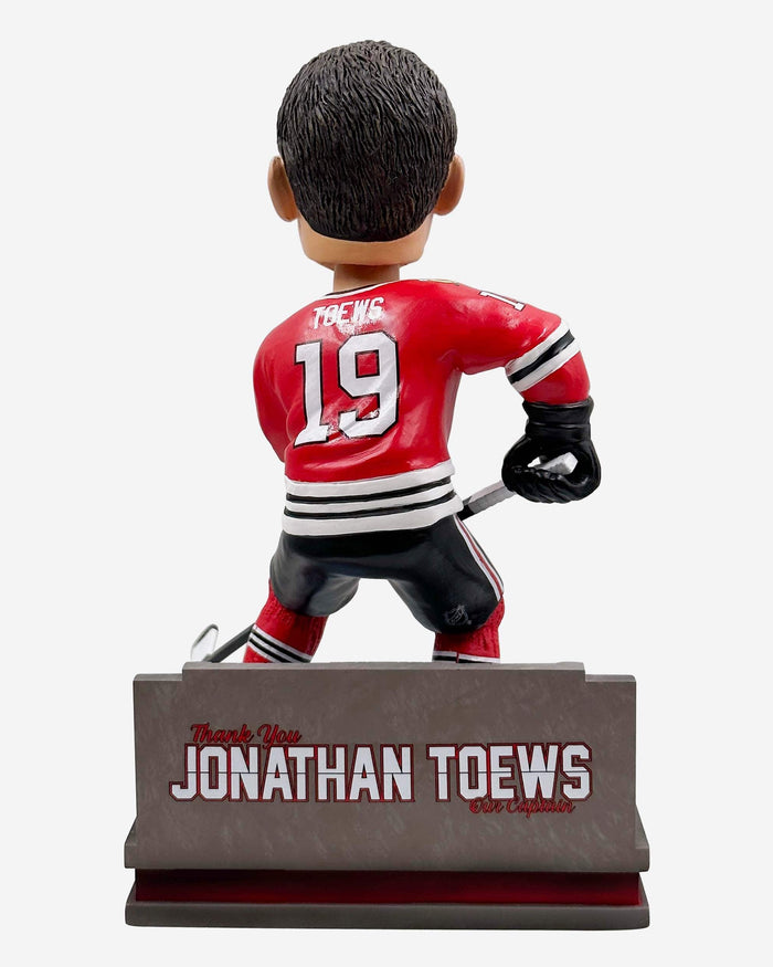 Jonathan Toews Chicago Blackhawks Farewell Bobblehead FOCO - FOCO.com