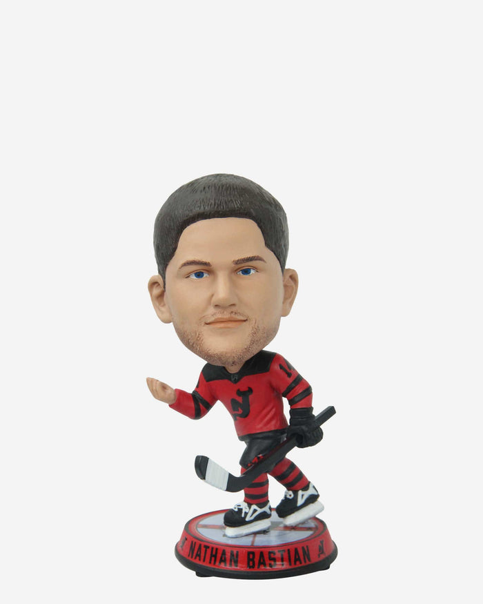 Nathan Bastian New Jersey Devils 2024 Stadium Series Celly Ice Stripe Mini Bighead Bobblehead FOCO - FOCO.com