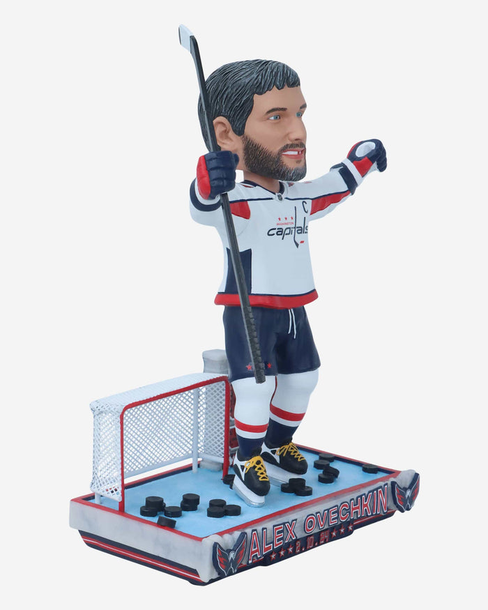 Alex Ovechkin Washington Capitals Empty Net Goal Record Bobblehead FOCO - FOCO.com