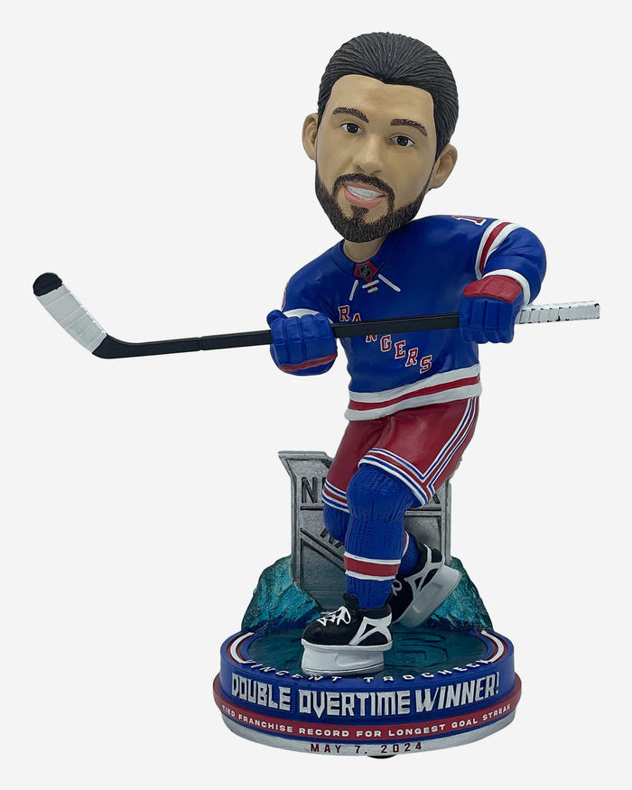 Vincent Trocheck New York Rangers 2024 Playoff Double Overtime Game Winner Bobblehead FOCO - FOCO.com