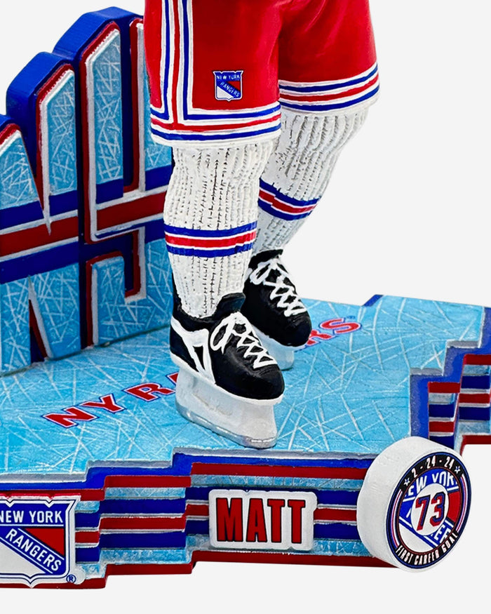 Matt Rempe New York Rangers First Goal Bobblehead FOCO - FOCO.com