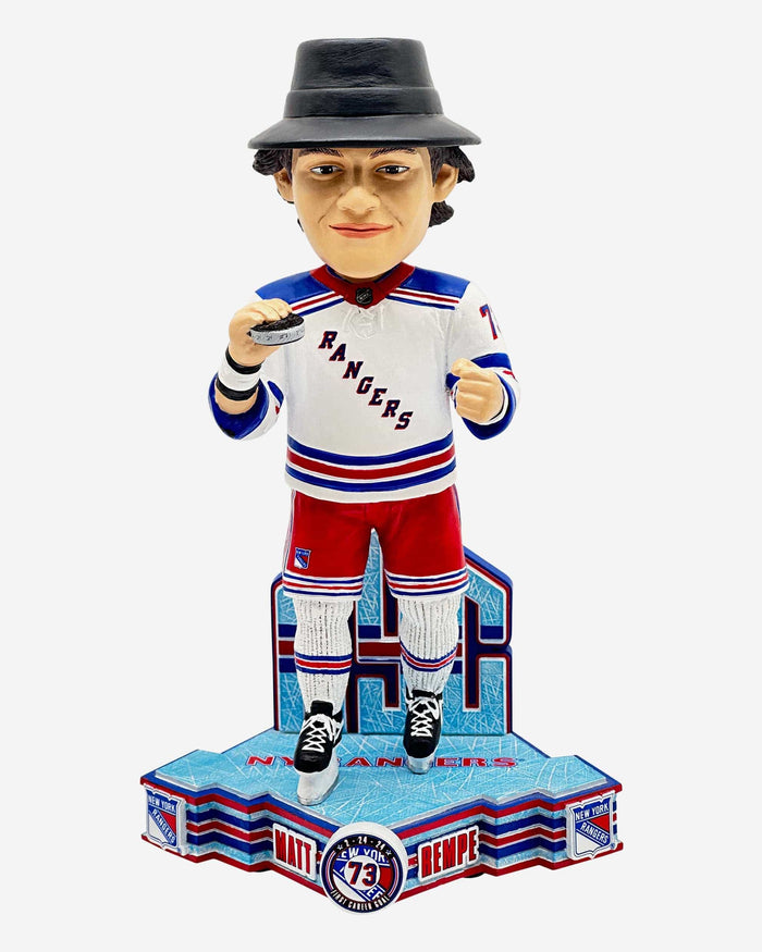 Matt Rempe New York Rangers First Goal Bobblehead FOCO - FOCO.com